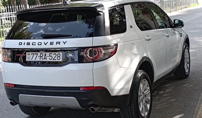 Discovery Sport 2016 dolu